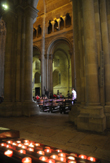 L'interno della Cattedrale di Lisbona
